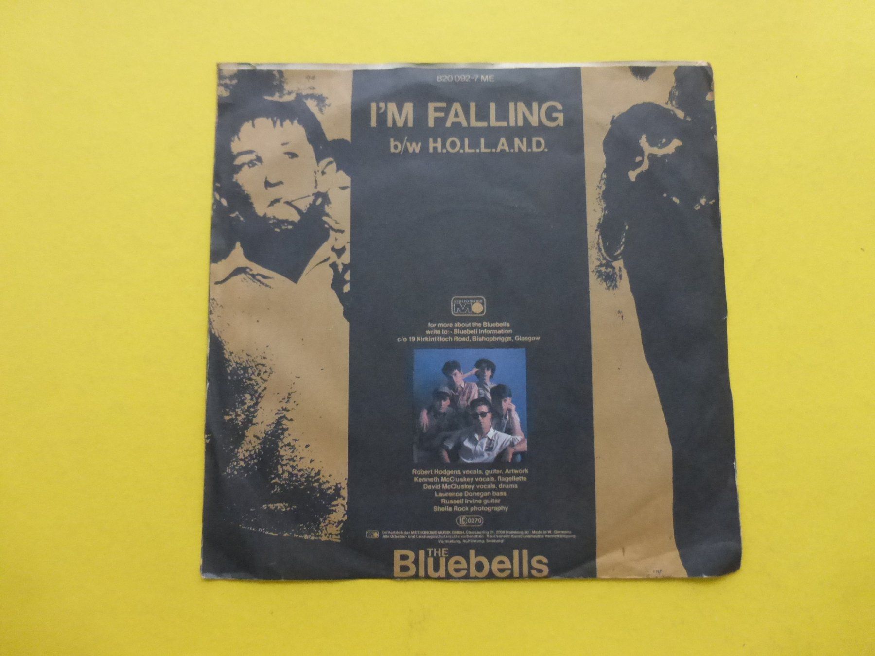 Vinyles: Blue Bells – I'm Falling – D'occasion à Zürich par Swiss57 1