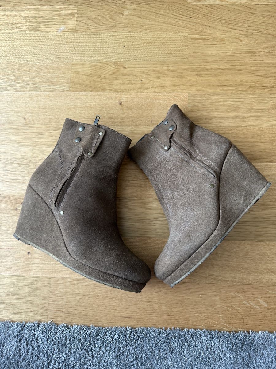 Maje Scarpe da donna: MAJE bottine brun Suède taille -40 – Nuovo (secondo la descrizione) da Genève venduto da iry_67wr 1