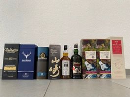 Kleine Whisky Sammlung