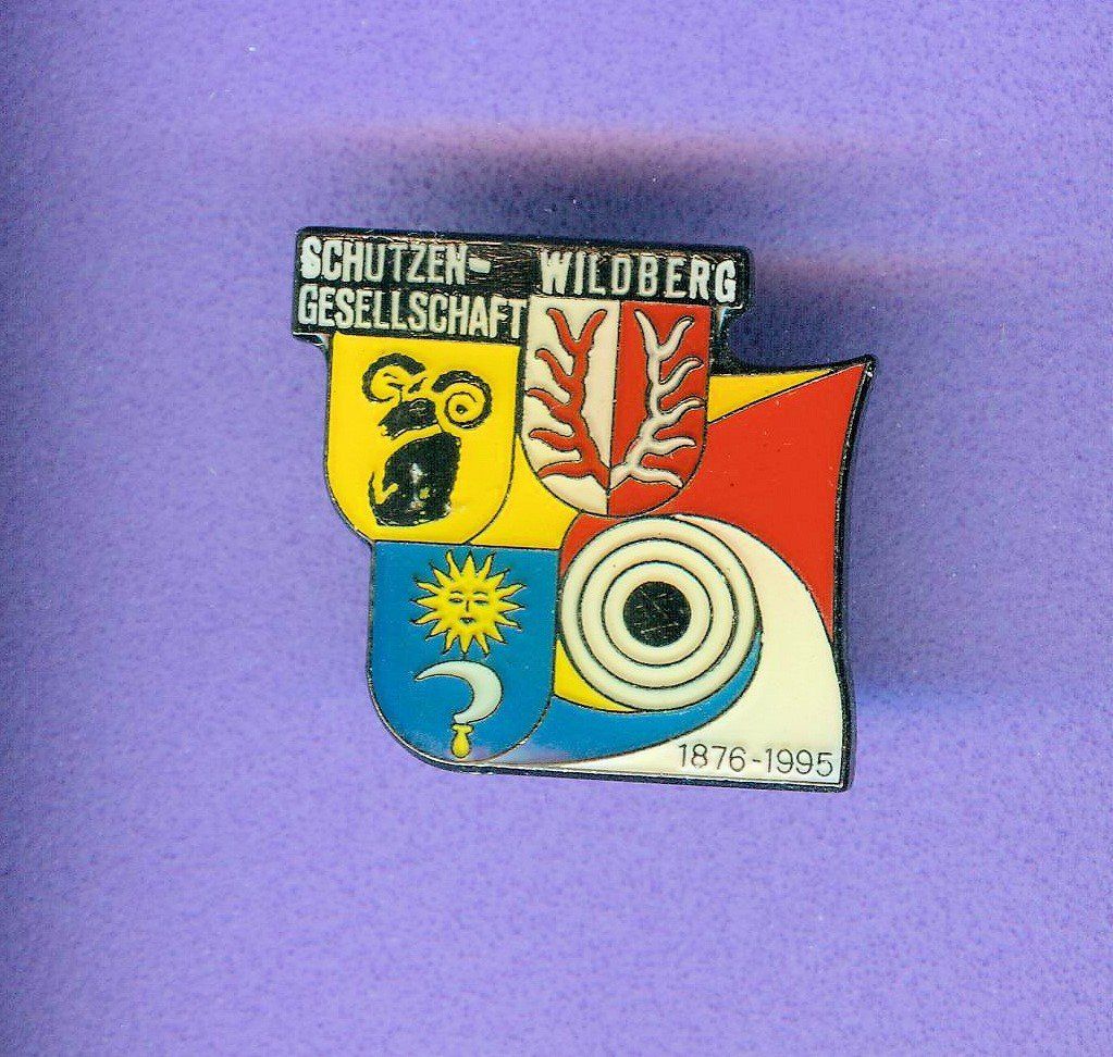 Placchette & Badge: Schützengesellschaft  WILDBERG  1876-1995 – Usato da Winterthur venduto da Sammleroase