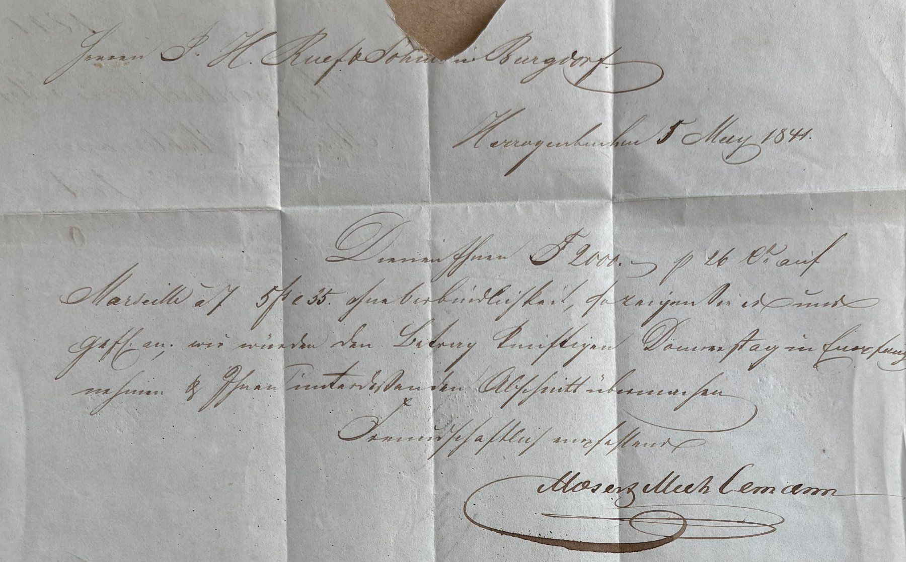 Documenti: HISTORISCHER BRIEF 1841 – Usato da Ostermundigen venduto da wini63 3