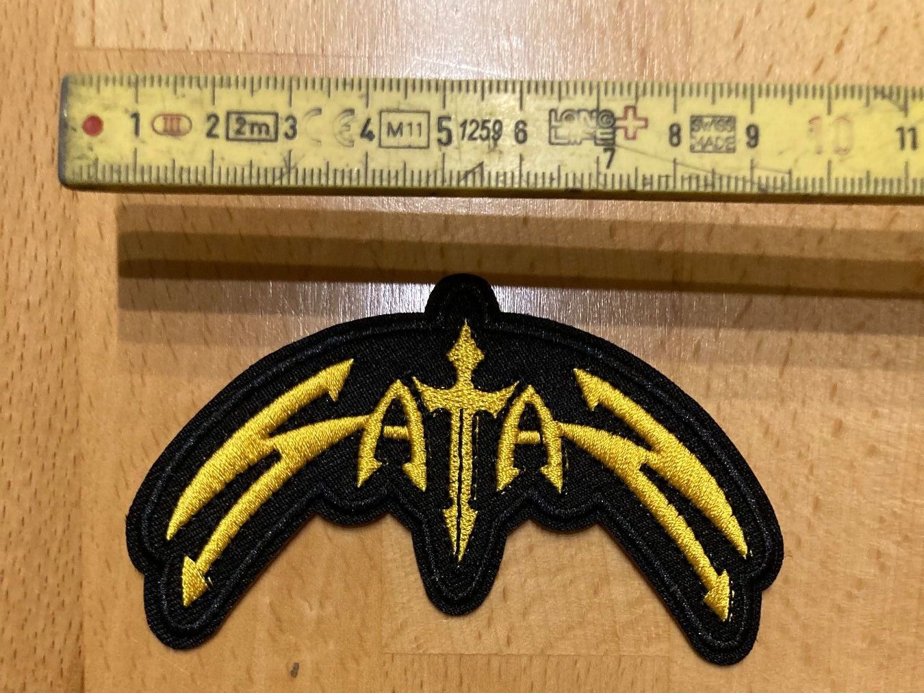 Toppe: Satan Patch Sticker Aufnäher Metal Rock Band – Nuovo (secondo la descrizione) da Horn venduto da abutre72