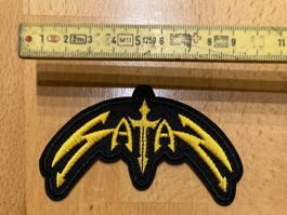 Satan Patch Sticker Aufnäher Metal Rock Band