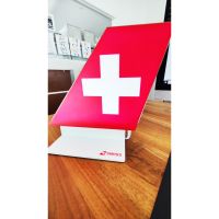 New original packaging Aviatika Swiss Air Lamp