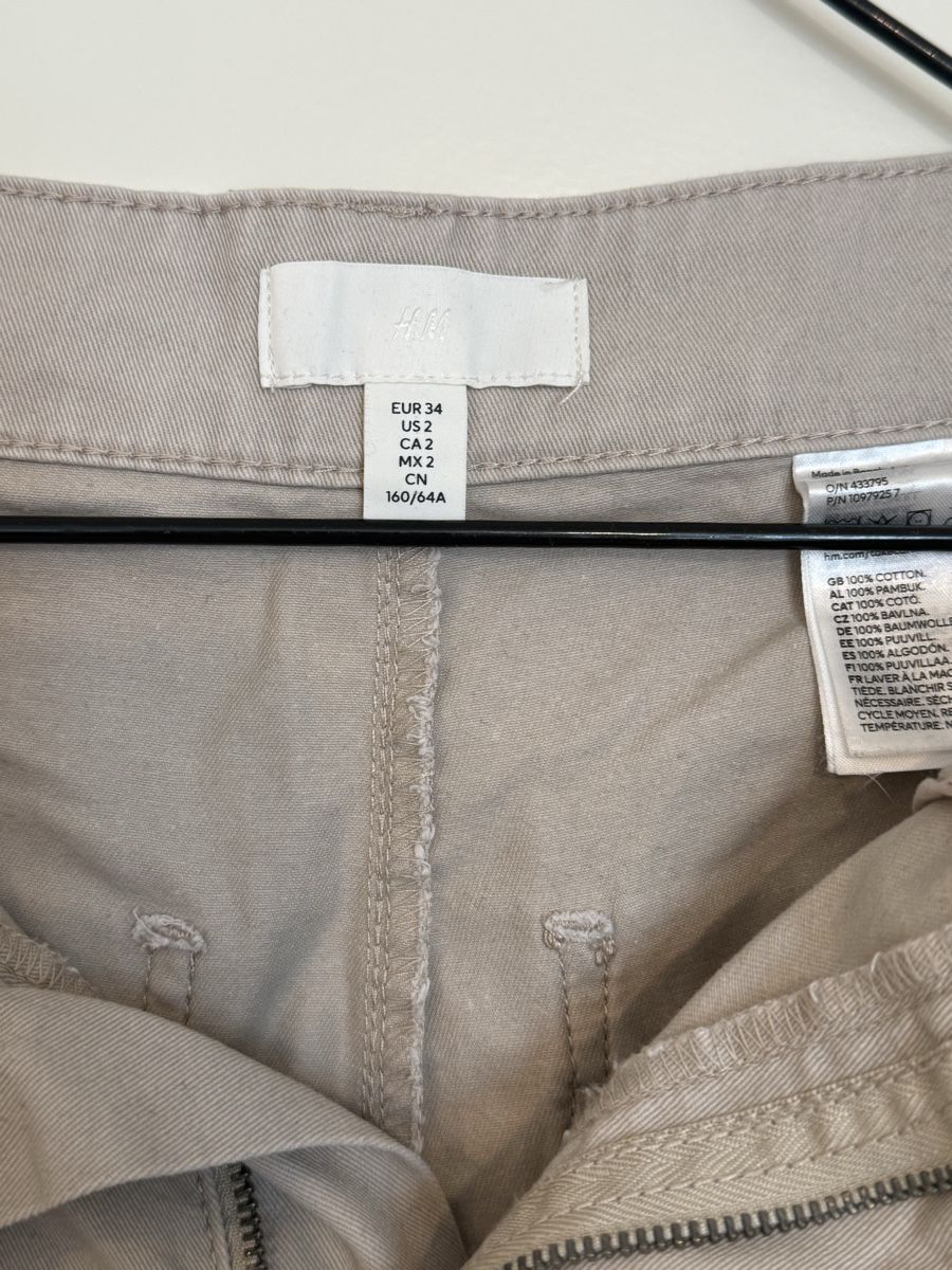 H&M Pantaloni: Cargo Hose beige H&M Gr. 34 – Usato da Luzern venduto da vqu_8gks 3