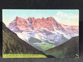La Dent du Midi vue de Montreux