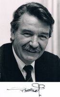 René Felber 1933-2020 Autogramm Foto 10.5x17cm Bundesrat