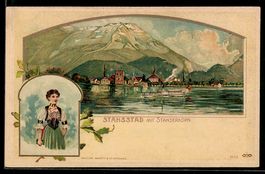 Stansstad, Totalansicht mit Stanserhorn,