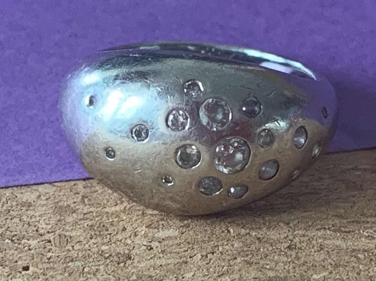 Ringe: Silberring Sternenhimmel (57) – Gebraucht aus Dittingen von Bijoubelle
