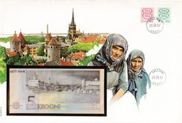 Grosser Banknotenbrief    Estlanden