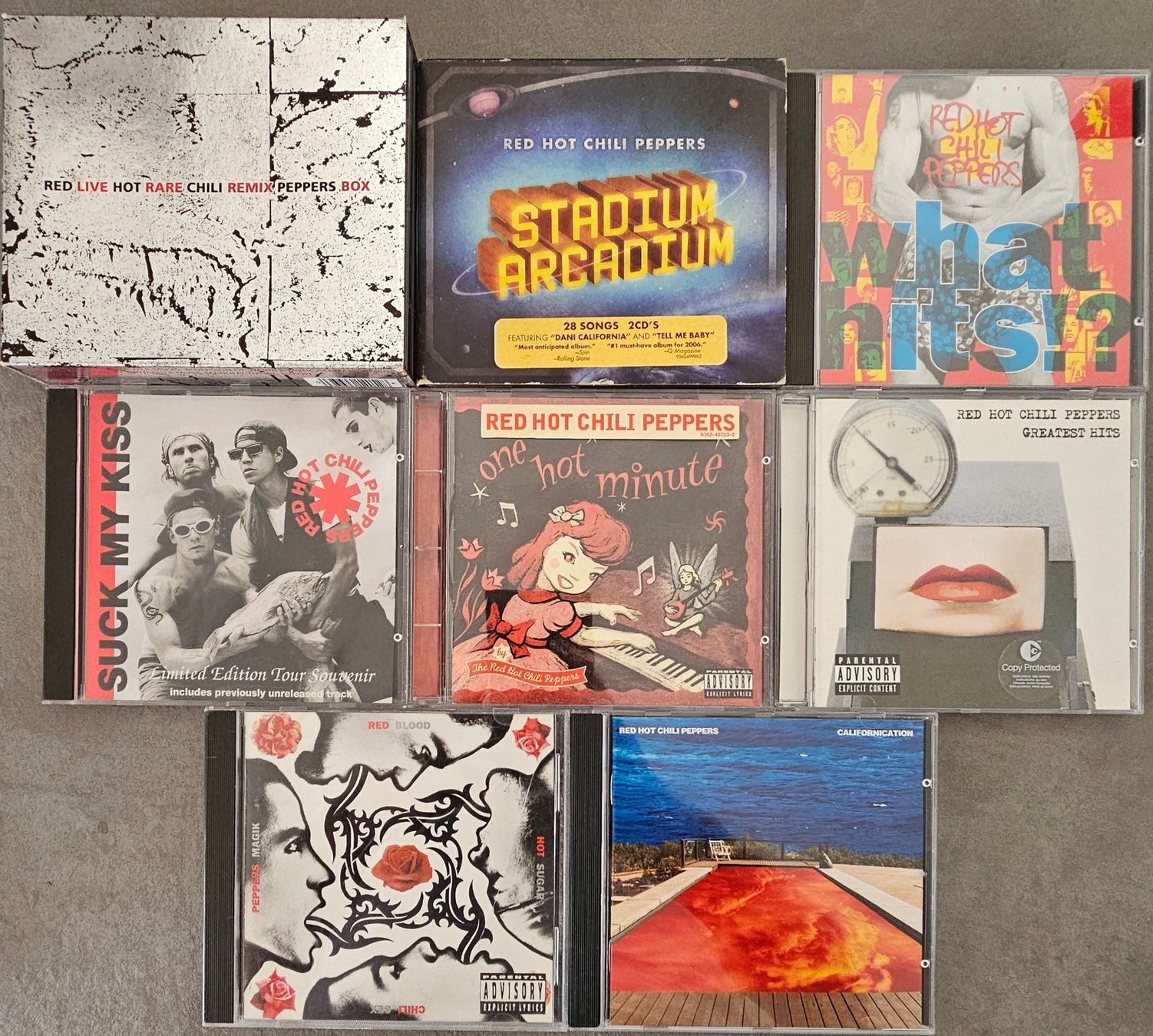 CD: Red Hot Chili Peppers CD's – Usato da Unterkulm venduto da Chaplyn2018