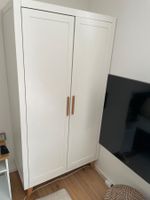 Schrank weiss, 2-türig, ABHOLUNG bis spät. 14.6.
