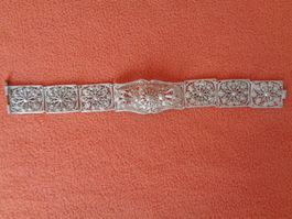Filigran Armband - Länge 18.2 cm. Vintage