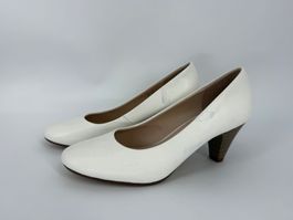 Weisse Pumps Gr. 40 von Graceland