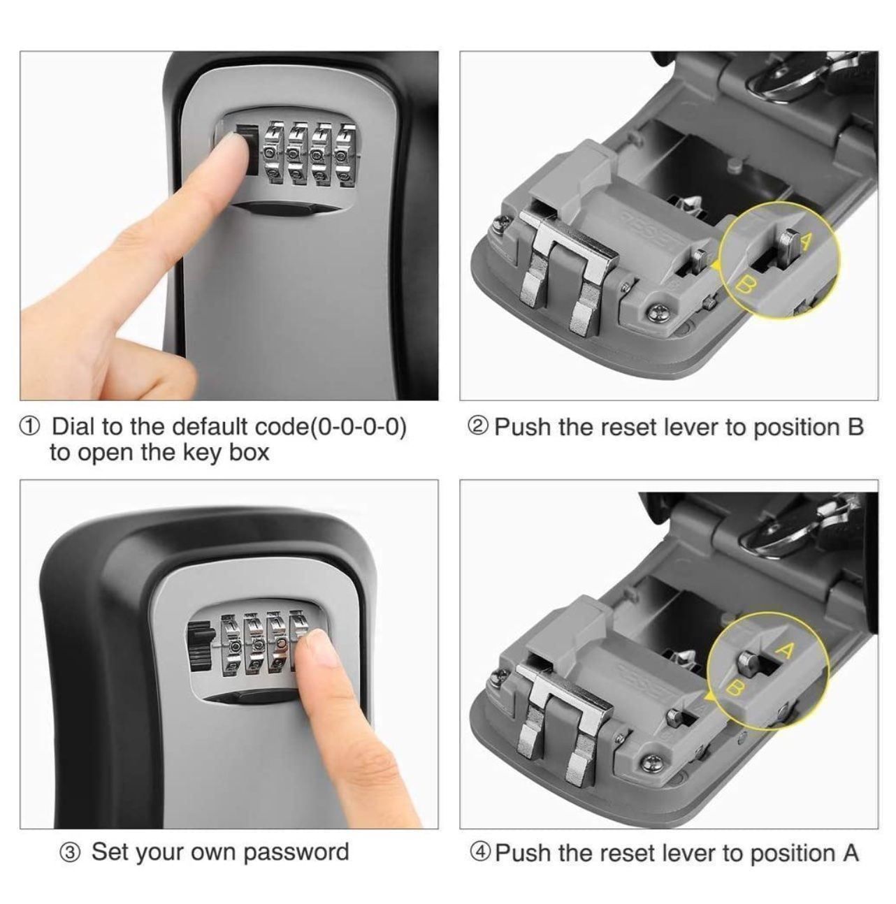 Casseforti: Schlüsseltresor mit 4-stelligem Code – Nuovo e nell'imballaggio originale da Bülach venduto da StoreInShop.com 3