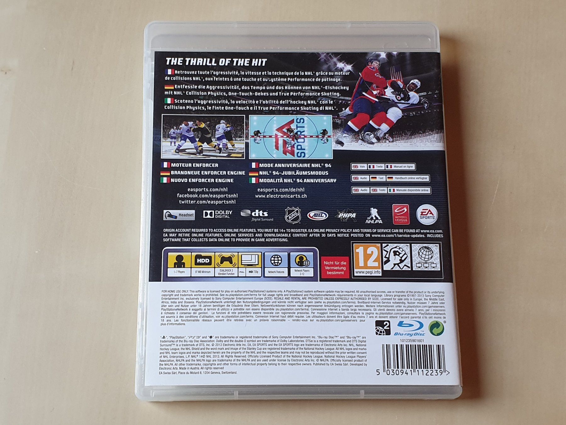 Sony Giochi: NHL 14 – Usato da Stansstad venduto da collectorsshop 1