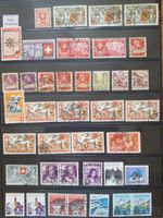 Lot 6) von 49 Abarten Farb Verschiebung