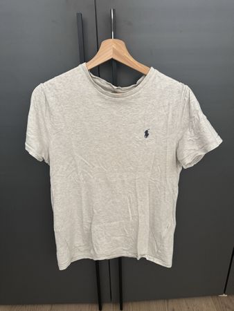 Polo Ralph Lauren T-Shirt grau Custom Slim Fit Grösse M