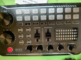 Soundkarte Mischpult Karaoke & Streaming - Neu!