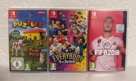 3 Nintendo Switch Games - BRAND NEW!