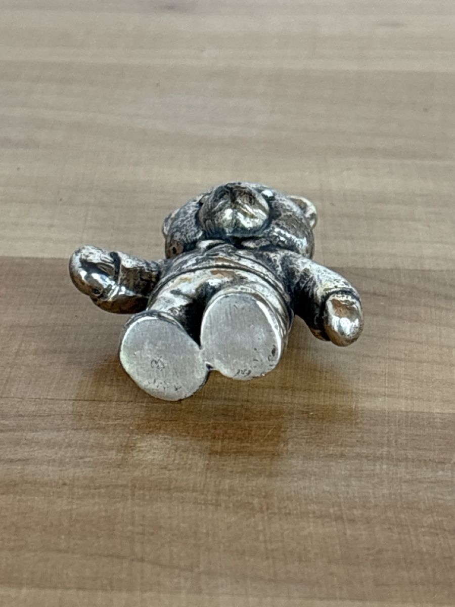 Statuette: Metall Figur Teddy Bear – Usato da Rümlang venduto da SchumBru10 3