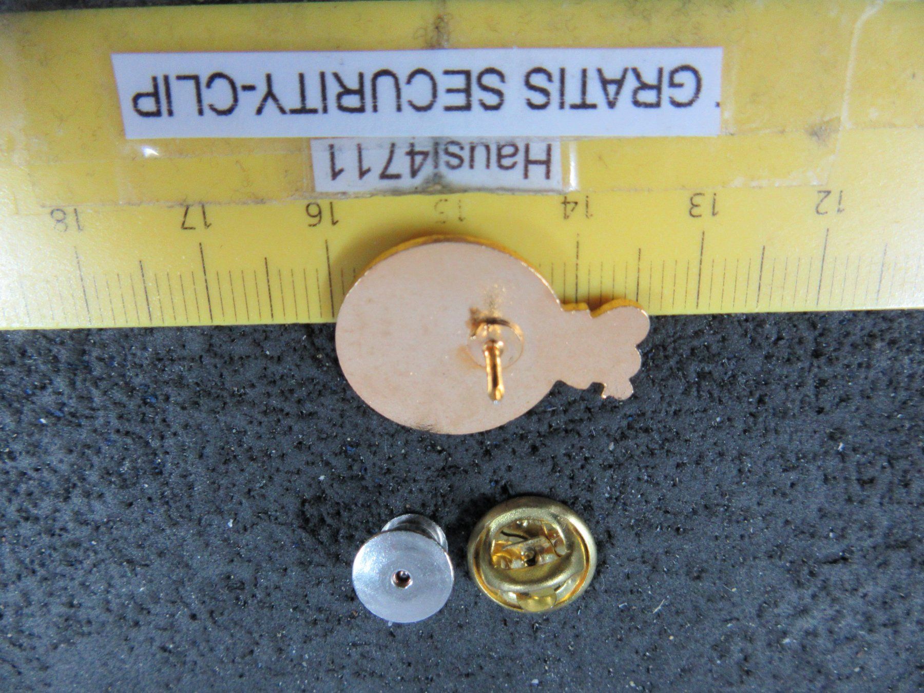 Volkswagen Plaketten & Abzeichen: VW 92 AUTO LOGO ENAMEL PIN MIT SECURITY-CLIP – Gebraucht aus Ettingen von Hausi4711 1