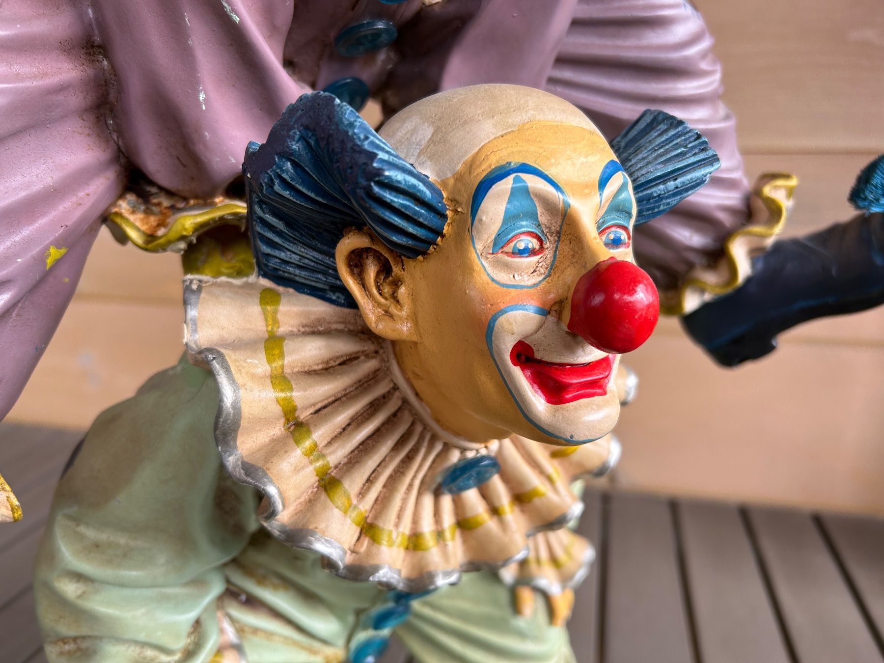 Statuette: Doppelclown Signiert – Usato da Les Pontins venduto da Brumm01 3