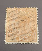 Australische Staaten - Queensland alte briefmarke
