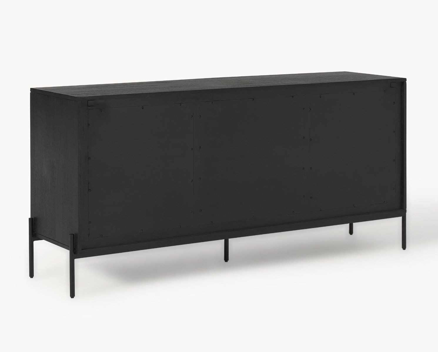 Westwing Cassettiere: Westwing, Sideboard Vienna mit Wiener Geflecht - schwarz – Usato da Aarburg venduto da ste_clp7 6