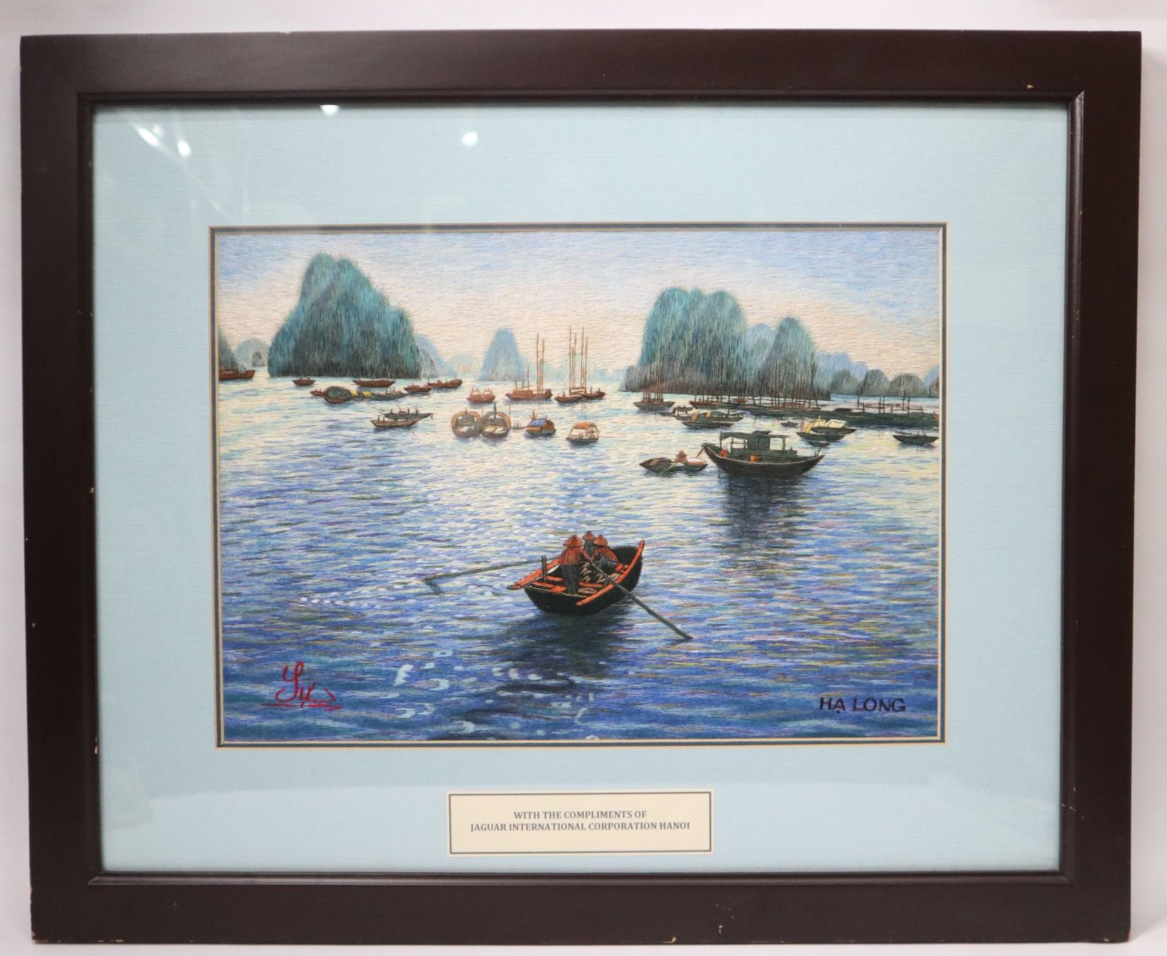 Posters & Illustrations: Besticktes Bild, Ha Long Vietnam – D'occasion à Eschenbach SG par Astalavista