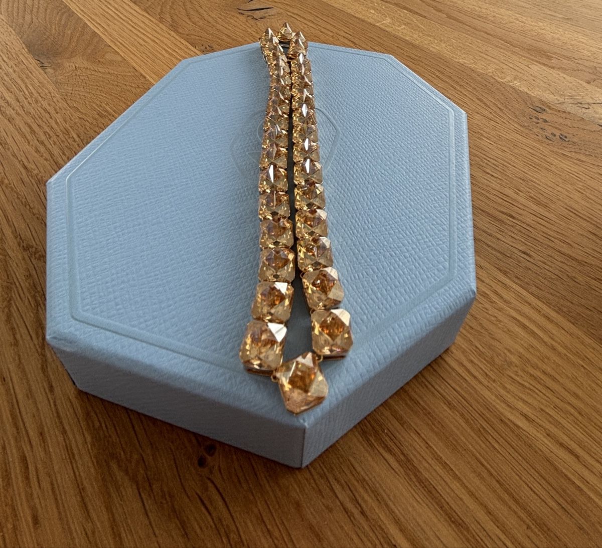 Swarovski Catenine: Atemberaubende Statementkette von Swarovski – Nuovo (secondo la descrizione) da Richterswil venduto da nicolela 3
