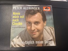 Schallplatte von Peter Alexander