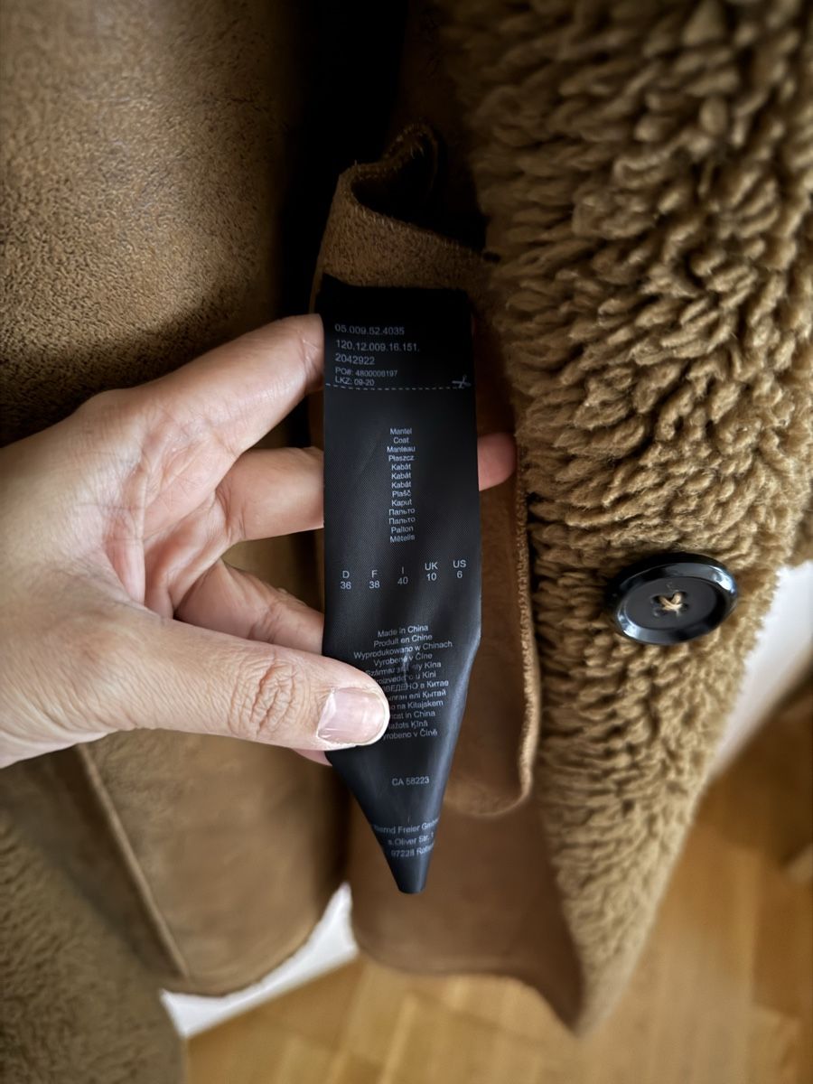 Cappotti: Winter Teddy Coat - Reversible  - Size 36 – Usato da Luzern venduto da rec_8srh 2