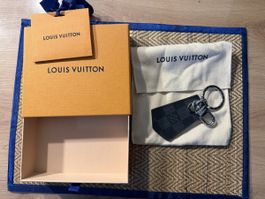 Louis Vuitton Schlüsselanhänger Damier Graphite – Neu