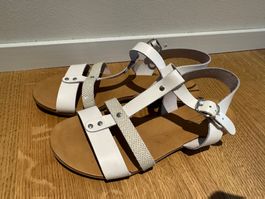 5th Avenue Sandalen, weiss, Gr. 36, wie neu, Sommer Sale!