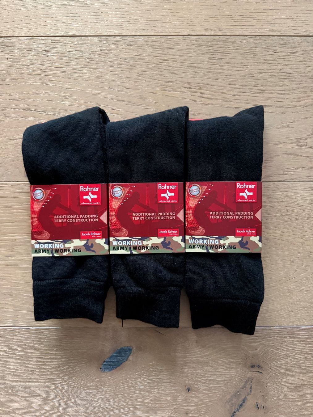 Rohner Calze: Rohner Working Army Socken   42-44 – Nuovo e nell'imballaggio originale da Tagelswangen venduto da lejore