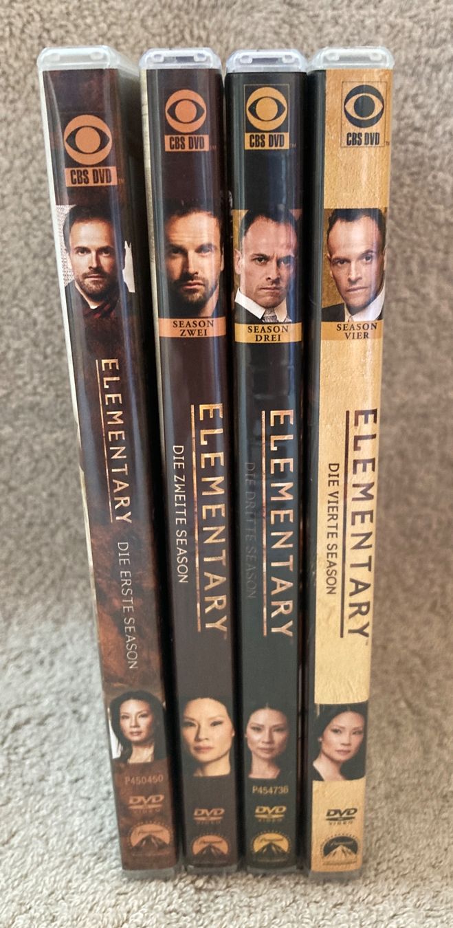 Tutti i DVDs: Elementary - Staffeln 1-4 (DE/EN/FR) – Usato da Wolfhausen venduto da uchuva26 1