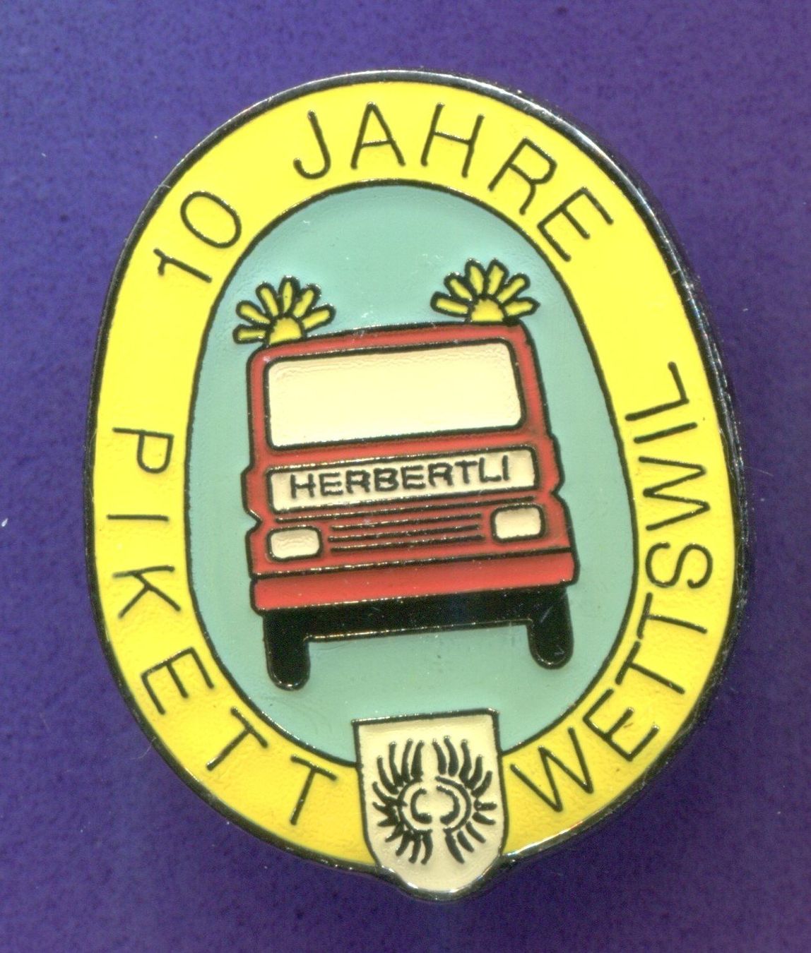 Placchette & Badge: Feuerwehrauto  " HERBERTLI "  Wettswil – Usato da Winterthur venduto da Sammleroase
