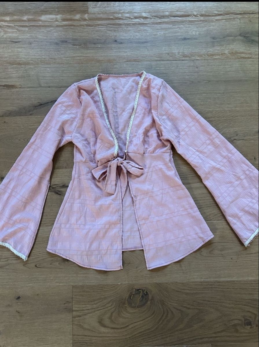 Vestiti: Rosa Sommer Strandkleid mit Bindegürtel, Grösse S – Usato da Läufelfingen venduto da Kitty_St