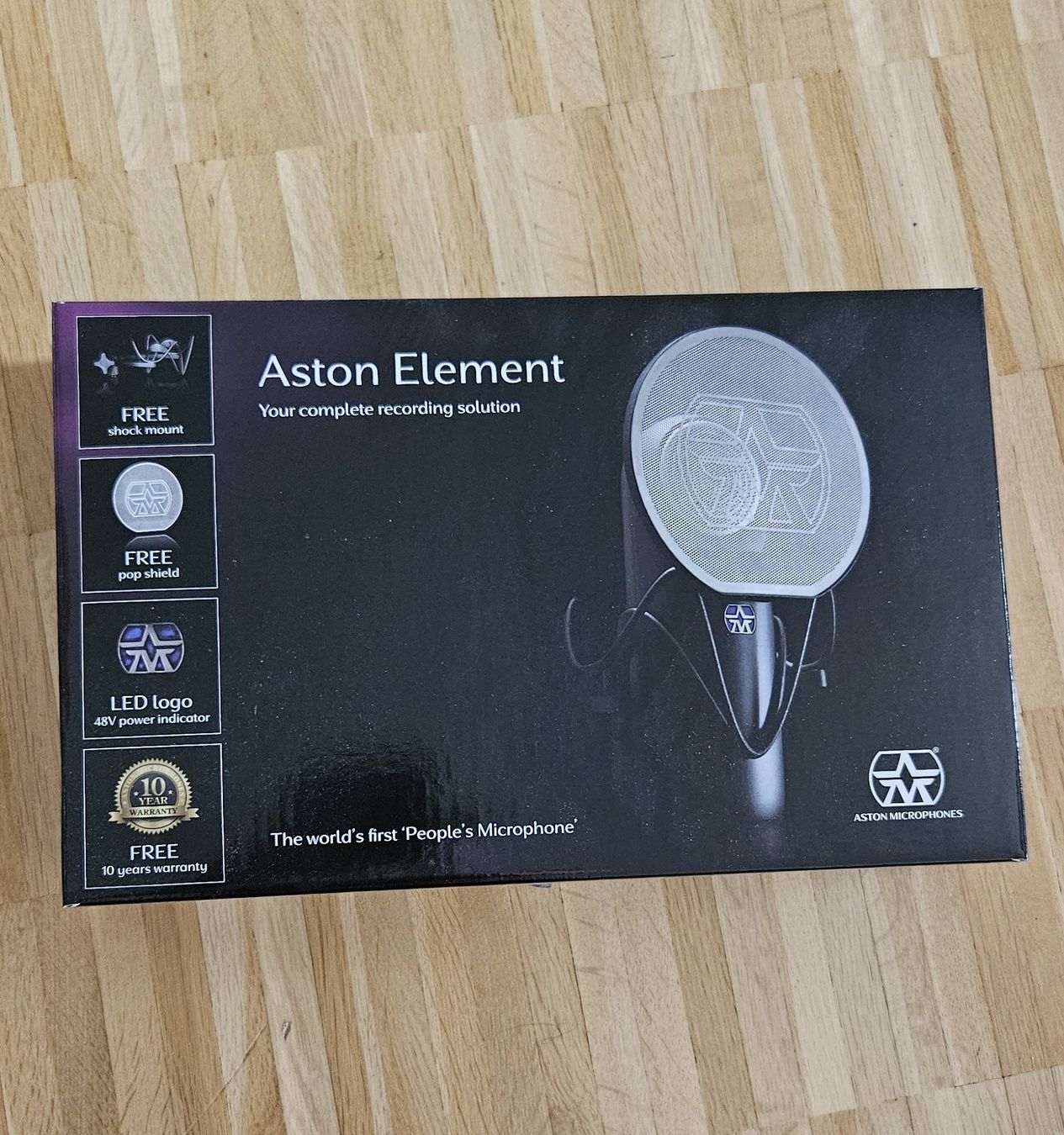 Microfoni: Aston Element Mikrofon-Bundle !NEU! – Nuovo e nell'imballaggio originale da herisau venduto da Florusa