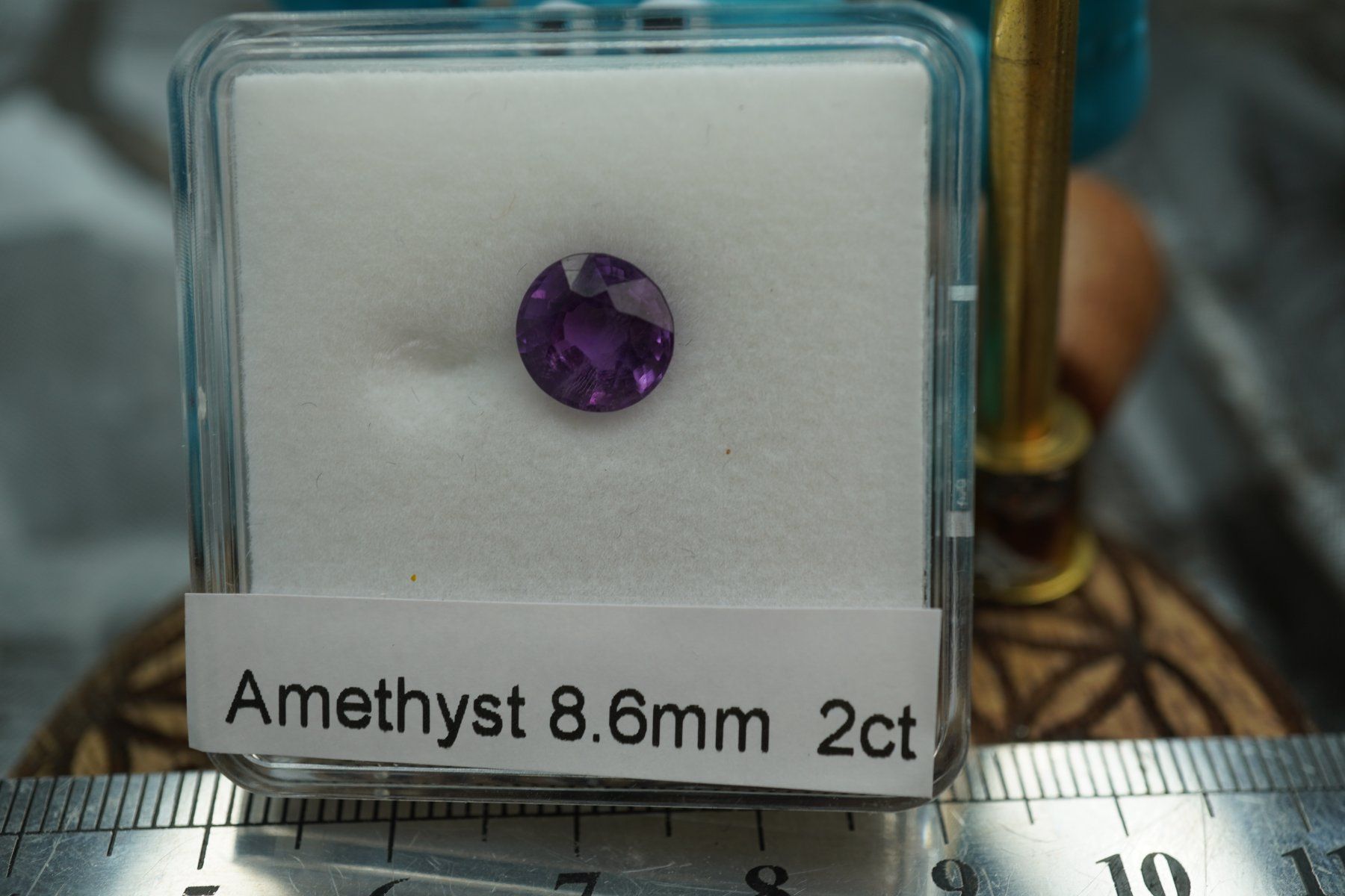 Pierres précieuses: Amethyst Facettiert      6mm   2ct   Räumung – Neuf avec emballage d'origine à Eschenbach SG par topstone 1