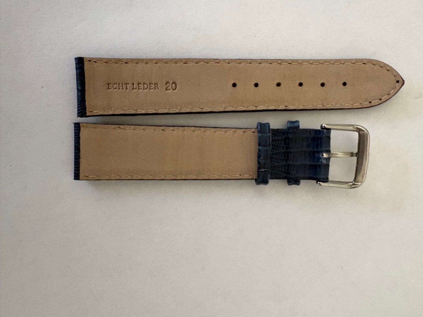Bracciali & Braccialetti: Neu echte leder urharmband 20mm – Nuovo (secondo la descrizione) da Winterthur venduto da UncleMikha-el 1