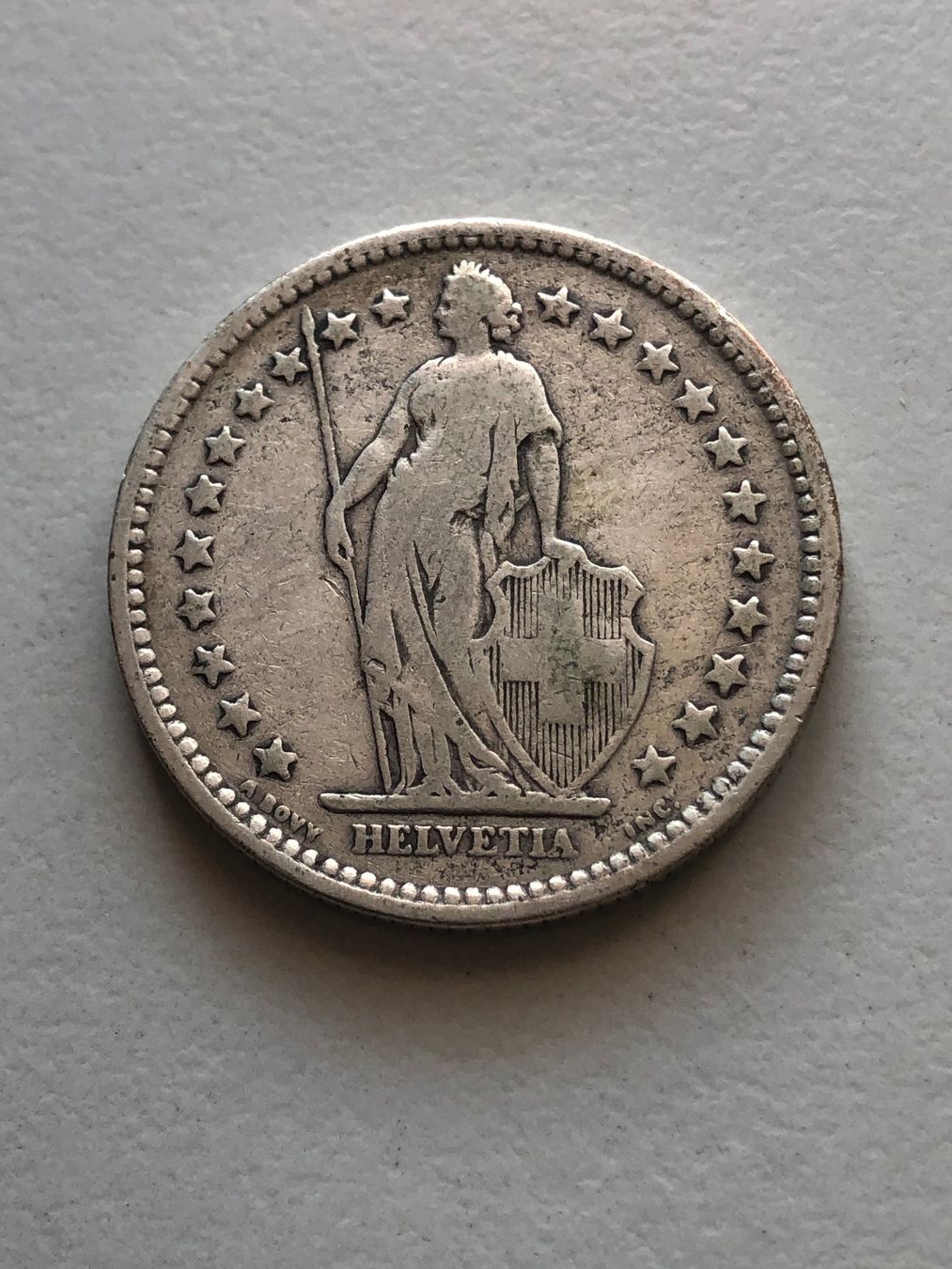 Tutti le monete: 2 Fr. 1903 – Usato da Schötz venduto da Odpa 1