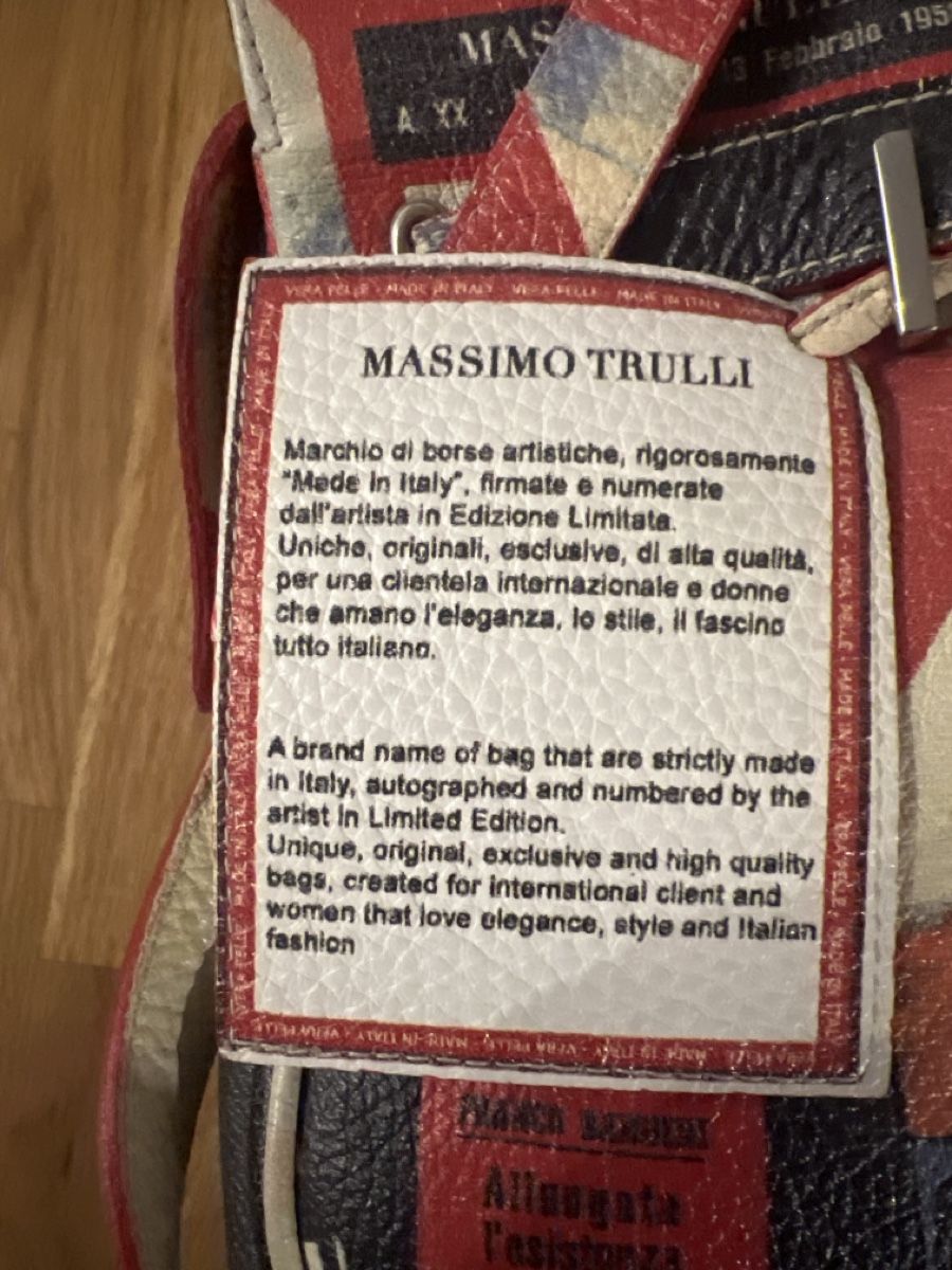 Borse da donna: JOLI SAC A MAIN MASSIMO TRULLI – Nuovo (secondo la descrizione) da Brügg BE venduto da traindenuit 4