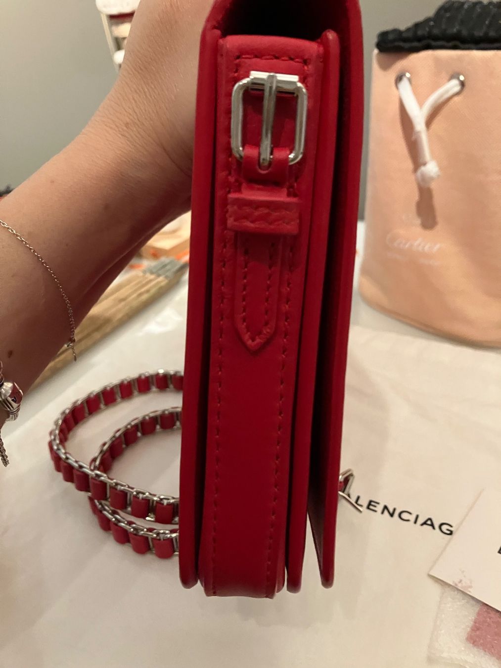 Balenciaga Borse da donna: BALENCIAGA Paris Clutch – Usato da Huttwil venduto da Badi369 3