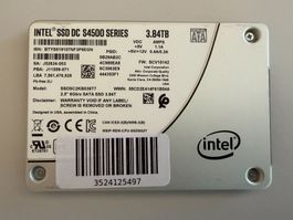 Intel SSD DC S4500 3.84TB SSDSC2KB038T7 SATA Enterprise