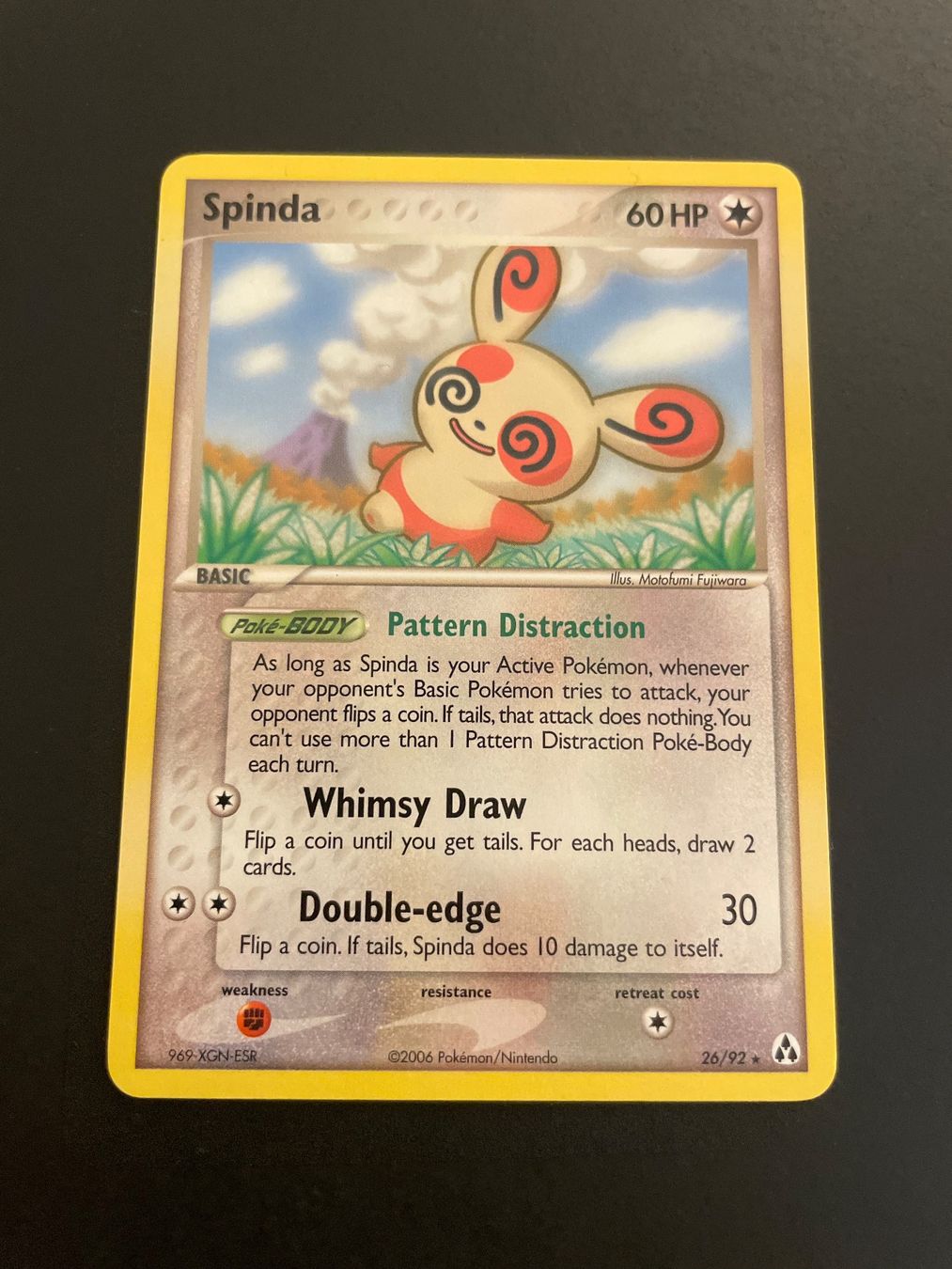 Pokémon Carte collezionabili: Spinda 26/92  EX - Legend Maker – Usato da Zürich venduto da pokemon_cards