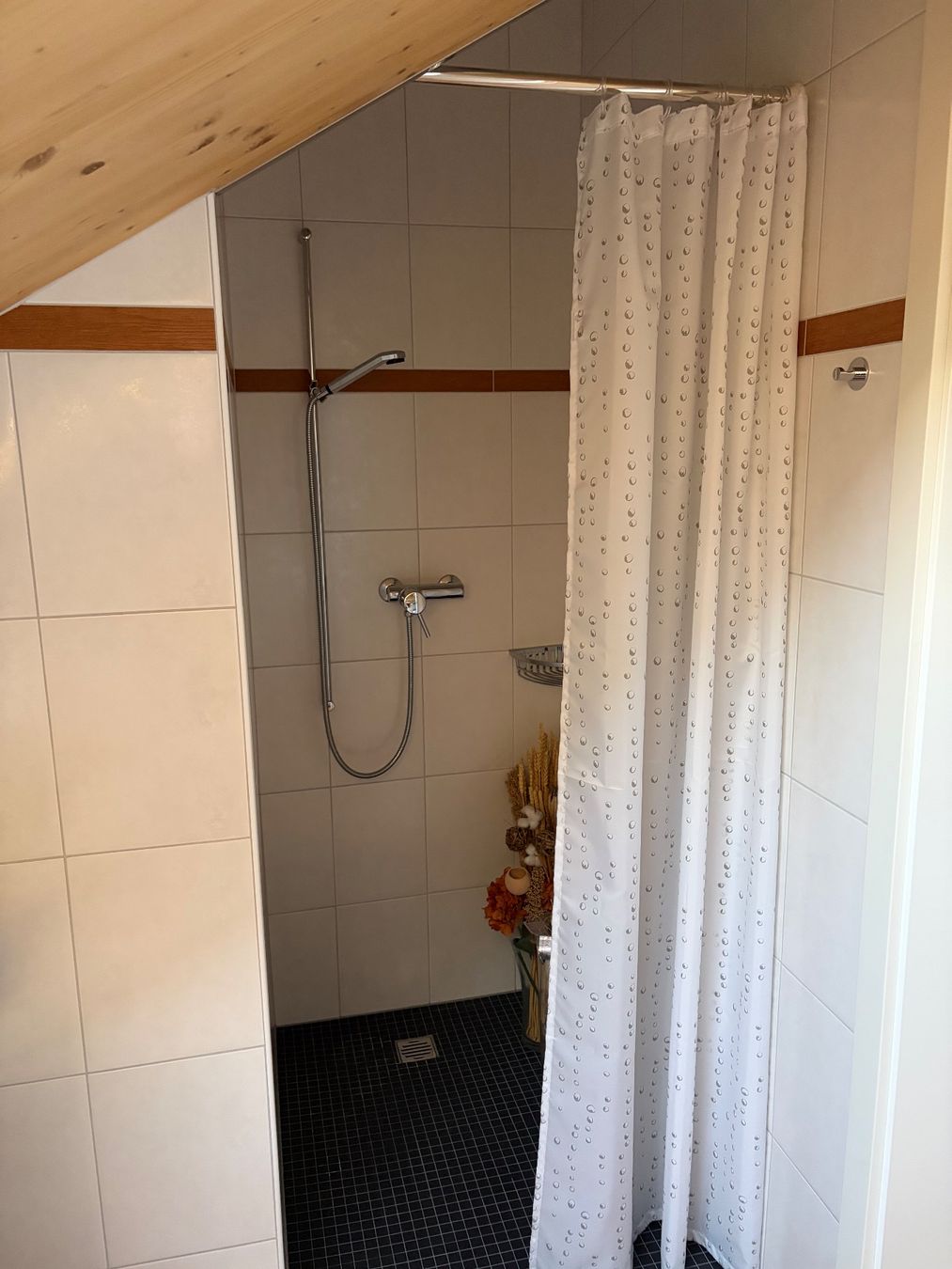 Spirella Rideaux: Duschvorhang mit Stange – D'occasion à Gais par ren_dzk2