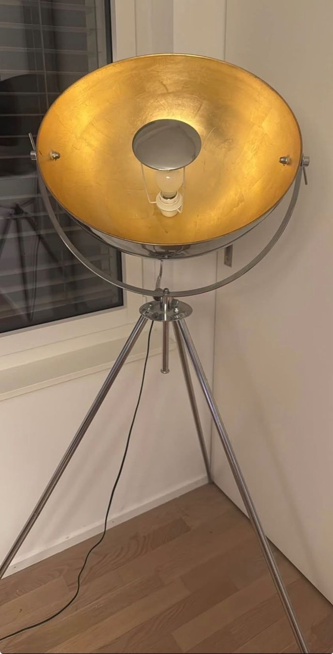 Pfister Lampade: Stehlampe Gold und Silber – Usato da Dietikon venduto da maf_2ynd