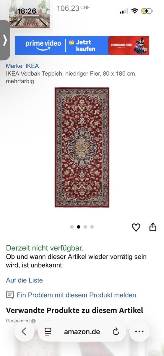 Ikea Teppiche: ikea Teppich – Gebraucht aus Zürich von sej_wgb2 1